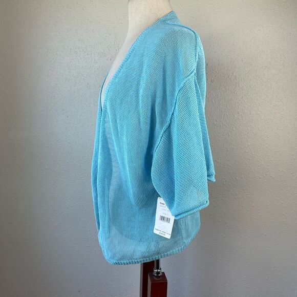 Free People Cardigan Style Swim/Summer Wrap Size L - Picture 3 of 7